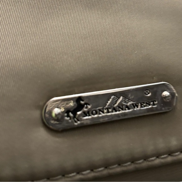 Montana West Khaki Aztec Concho Tote Bag with Matching Wallet NWT - Picture 12 of 13